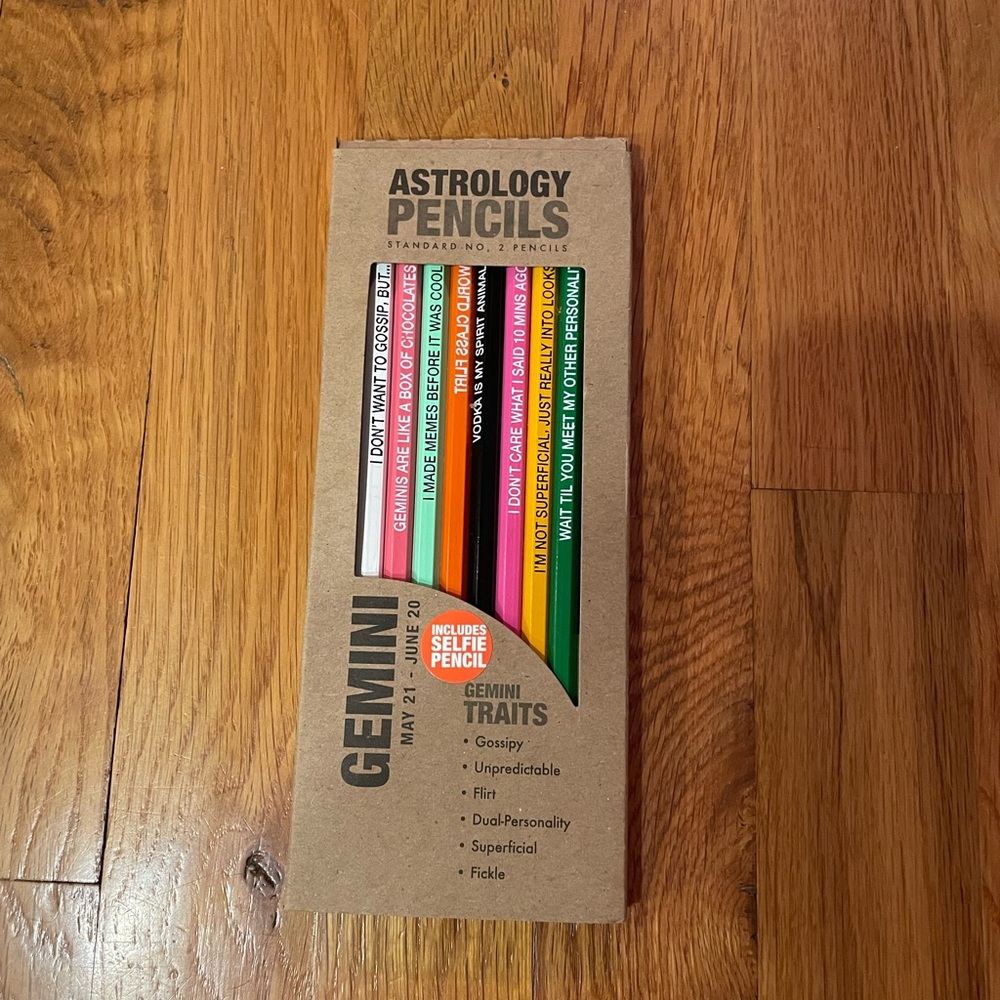 ♊️ Gemini ♊️ Astrology Pencils ✏️